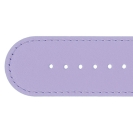 Deja vu watch, watch straps, leather straps, leather 30mm, steel closure, Ub 46, light syringa