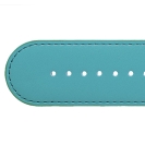 Deja vu watch, watch straps, leather straps, leather 30mm, steel closure, Ub 48, turquoise