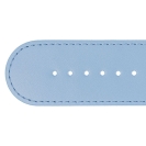 Deja vu Uhr, B�nder, B�nder in Leder, Leder 30mm, Edelstahlschlie�e, Ub 49, kornblumenblau