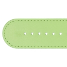 Deja vu watch, watch straps, leather straps, leather 30mm, gilded closure, Ub 52-g, lime green