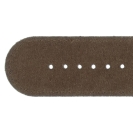 Deja vu Uhr, Bänder, Bänder in Leder, Leder 30mm, Vergoldete Schließe, Ub 54-g, haselnuss