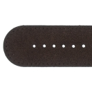Deja vu watch, watch straps, leather straps, leather 30mm, steel closure, Ub 55, black brown