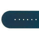 Deja vu Uhr, B�nder, B�nder in Leder, Leder 30mm, Edelstahlschlie�e, Ub 59, dunkelpetrol