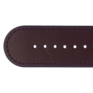Deja vu Uhr, Bnder, Bnder in Leder, Leder 30mm, Edelstahlschliee, Ub 60, aubergine