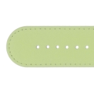 Deja vu Uhr, B�nder, B�nder in Leder, Leder 30mm, Edelstahlschlie�e, UB 62-1, gelbgr�n pastell