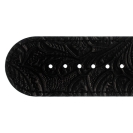 Deja vu Uhr, Bnder, Bnder in Leder, Leder 30mm, Edelstahlschliee, Ub 64, schwarz