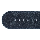 Deja vu Uhr, B�nder, B�nder in Leder, Leder 30mm, Vergoldete Schlie�e, Ub 66-g, blau-petrol