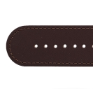 Deja vu watch, watch straps, leather straps, XL watch straps, UB 7 g XL, dark brown