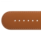 Deja vu Uhr, B�nder, B�nder in Leder, Leder 30mm, Edelstahlschlie�e, Ub 8, orangebraun
