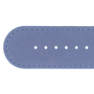 Deja vu watch, watch straps, leather straps, leather 30mm, steel closure, Ub 86 - 1, syringa blue