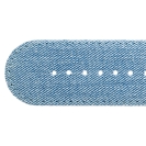 Deja vu Uhr, B�nder, B�nder in Leder, Leder 30mm, Edelstahlschlie�e, Ub 91, jeansblau hell