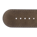 Deja vu watch, watch straps, leather straps, leather 30mm, gilded closure, UB 93-1g, nougat