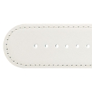 Deja vu watch, watch straps, leather straps, leather 30mm, steel closure, Ub 96-2, creme white