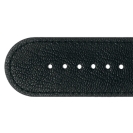 Deja vu watch, watch straps, leather straps, leather 30mm, steel closure, Ub 99, black