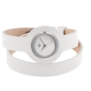 Deja vu watch, watch straps, leather straps, wrap straps, Uds 13, white