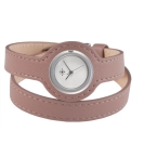 Deja vu Uhr, B�nder, B�nder in Leder, Wickeluhrenb�nder, Uds 79, altrosa