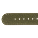 Deja vu watch, watch straps, leather straps, leather 20mm, steel closure, Us 106-1, moss green