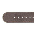 Deja vu watch, watch straps, leather straps, leather 20mm, steel closure, Us 108-2, grey brown