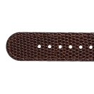 Deja vu watch, watch straps, leather straps, leather 20mm, steel closure, Us 112, maron