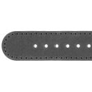 Deja vu watch, watch straps, leather straps, leather 20mm, steel closure, Us 112-2, graphite gray