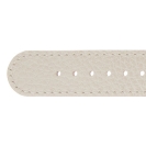 Deja vu watch, watch straps, leather straps, leather 20mm, steel closure, Us 115-1, ivory