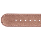 Deja vu watch, watch straps, leather straps, leather 20mm, gilded closure, Us 116-1 g, rose gold