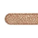 Deja vu watch, watch straps, leather straps, leather 20mm, gilded closure, Us 116-2 g, copper pink