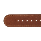 Deja vu watch, watch straps, leather straps, leather 20mm, steel closure, Us 118-2, russet