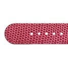 Deja vu watch, watch straps, leather straps, leather 20mm, steel closure, Us 119, pink red