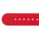 Deja vu watch, watch straps, leather straps, XL watch straps, Us 11 gxl, light red