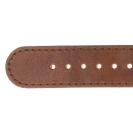 Deja vu Uhr, B�nder, B�nder in Leder, Leder 20mm, Edelstahlschlie�e, Us 121-2, kakao