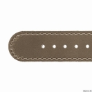Deja vu watch, watch straps, leather straps, leather 20mm, steel closure, US 123-1, brown