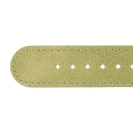 Deja vu watch, watch straps, leather straps, leather 20mm, steel closure, Us 127, pistachio green