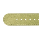 Deja vu watch, watch straps, leather straps, leather 20mm, gilded closure, US 127-g, pistachio green