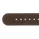 Deja vu Uhr, Bänder, Bänder in Leder, Leder 20mm, Edelstahlschließe, US 12-1, maron