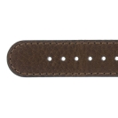 Deja vu watch, watch straps, leather straps, leather 20mm, steel closure, US 12-1, maron