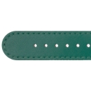 Deja vu watch, watch straps, leather straps, leather 20mm, steel closure, Us 130-2, jade-green