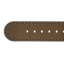 Deja vu watch, watch straps, leather straps, leather 20mm, steel closure, Us 135 - 1, antique gold