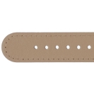Deja vu watch, watch straps, leather straps, leather 20mm, steel closure, Us 138-2, beige brown