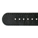 Deja vu watch, watch straps, leather straps, leather 20mm, steel closure, US 142-3