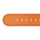 Deja vu watch, watch straps, leather straps, leather 20mm, steel closure, Us 144 - 1, light orange