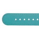 Deja vu watch, watch straps, leather straps, leather 20mm, steel closure, Us 153-2, pale turquoise