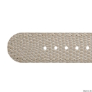 Deja vu Uhr, Bänder, Bänder in Leder, Leder 20mm, Edelstahlschließe, Us 155, beigegrau