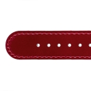 Deja vu Uhr, B�nder, B�nder in Leder, Leder 20mm, Edelstahlschlie�e, Us 158 - 1, kirschrot