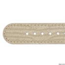 Deja vu watch, watch straps, leather straps, leather 20mm, steel closure, US 166, golden