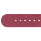 Deja vu watch, watch straps, leather straps, leather 20mm, steel closure, Us 173-1, red violet