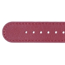 Deja vu watch, watch straps, leather straps, leather 20mm, steel closure, Us 176, raspberry red
