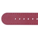 Deja vu watch, watch straps, leather straps, leather 20mm, gilded closure, Us 176-g, raspberry red