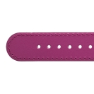 Deja vu Uhr, Bnder, Bnder in Leder, Leder 20mm, Edelstahlschliee, Us 24, brombeer hell