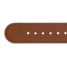Deja vu watch, watch straps, leather straps, leather 20mm, gilded closure, Us 28-g, auburn